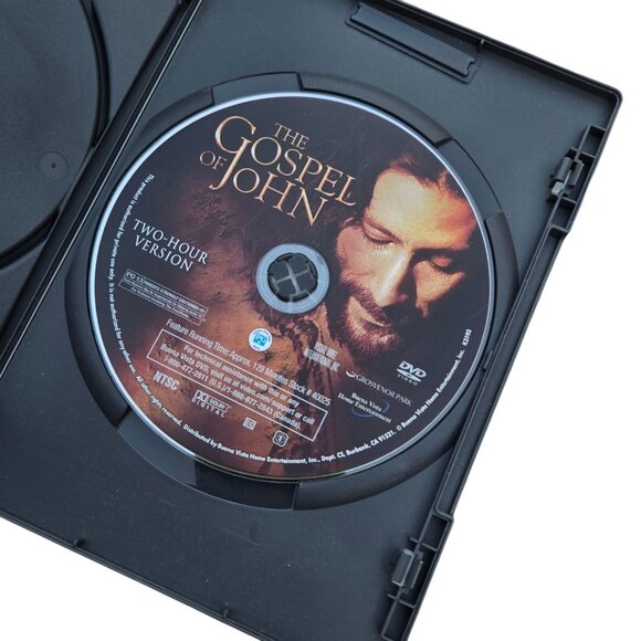 The Gospel Of John 2 Disc DVD Set 2003 Christian Movie Christopher Plummer - Picture 3 of 9